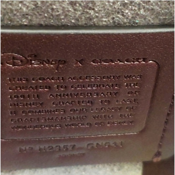 Disney X Coach Mickey
Mouse Wristlet Wallet - Picture 4 of 4